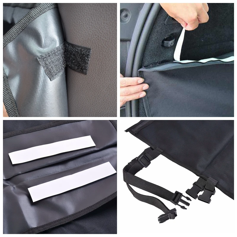 Коврик для питомцев на сиденье автомобиля коврик собаки питомца с принтом черный