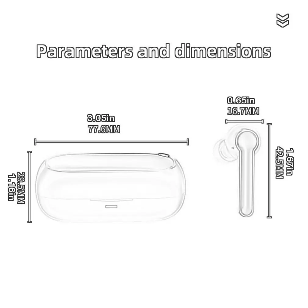 

XY-20 Anker Soundcore Vida Real Wireless Headphones With 4 Microphones PVC 8.0 Noise Reduction 40h Playtime IPX7 Water-proof