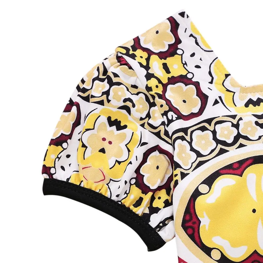 

Autumn Baby Girls Short Sleeve Backless Bow Design Bodysuits