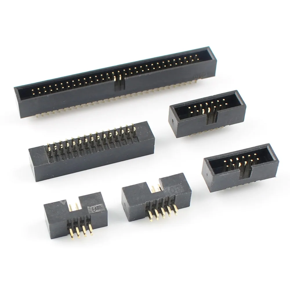 10 шт. 1 27 мм 8 12 14 16 20 26 30 34 40 50 60 Pin DC3 Штекерный разъем DIP прямой IDC 8P 10P 12P 14P 16P 20P 26P |