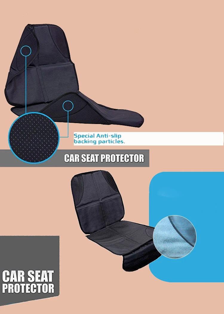 Новый чехол для автомобильного сиденья защитный коврик черный Легкая очистка
