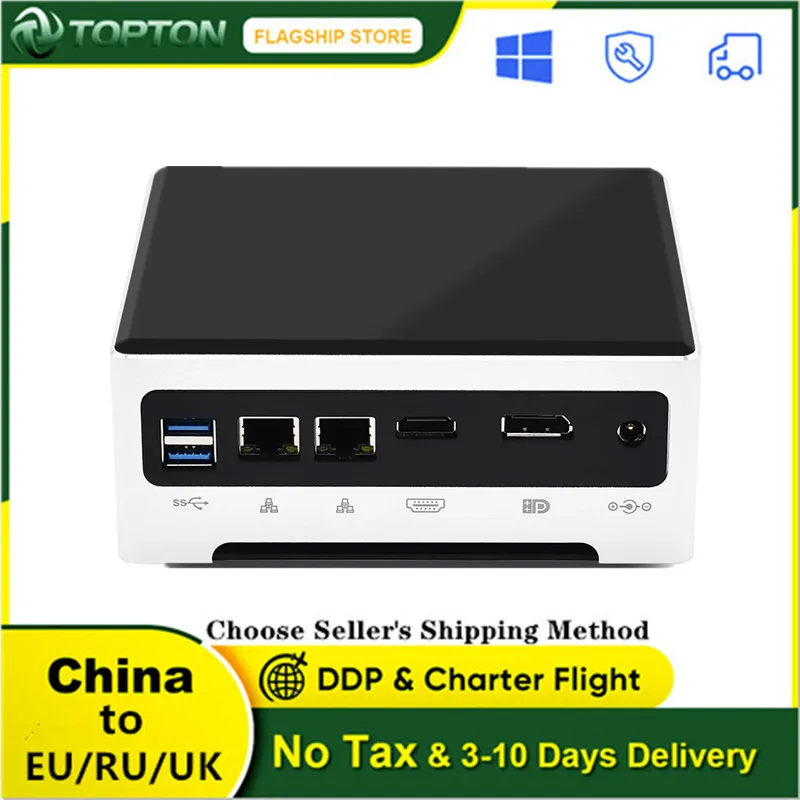 Мини-ПК Top 10-го поколения Intel Core i9 10880H i7 10750H 2 * DDR4 M.2 системный блок NUC Windows 10