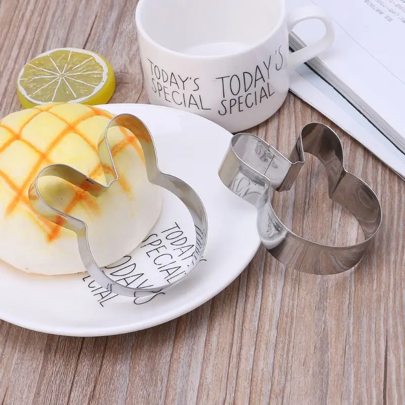 Пасхальный кролик с головой кролика из нержавеющей стали для выпечки|Формы