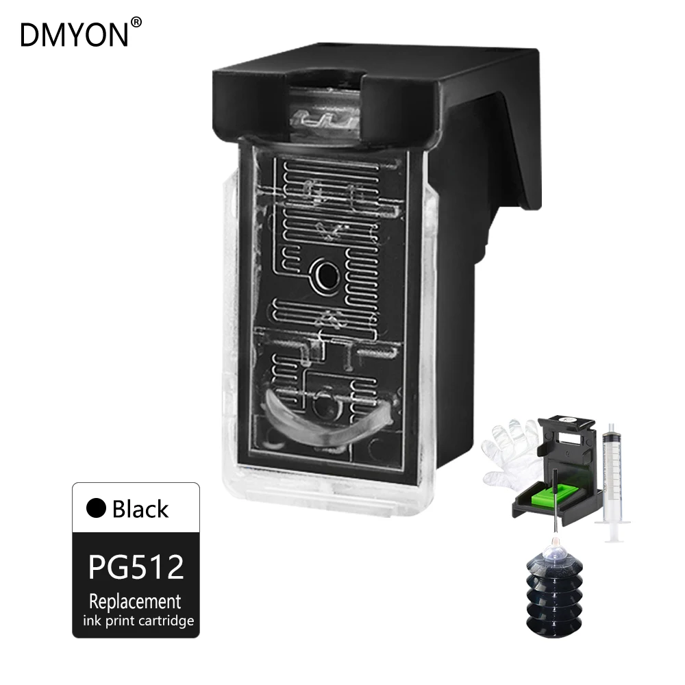 DMYON PG512 черный картридж совместимый для Canon 512 XL Pixma MP230 MP250 MP240 MP270 MP480 IP2700 IP2702
