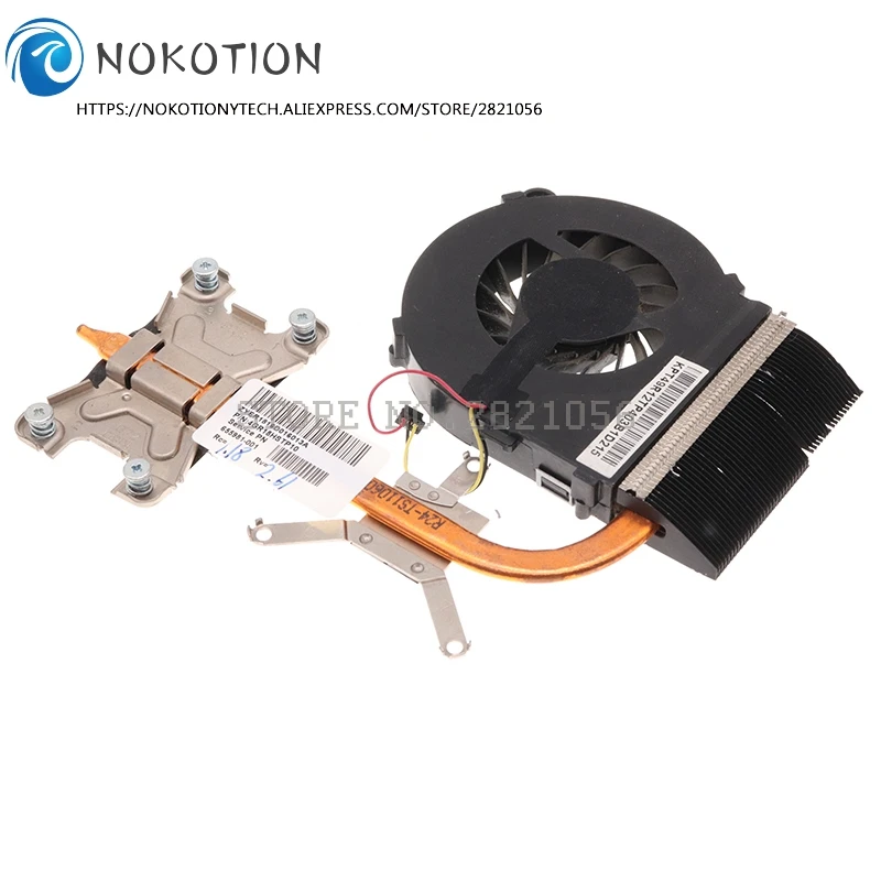 NOKOTION 655981 001 аккумулятор большой емкости радиатора для HP G4 1000 G6 охлаждения с
