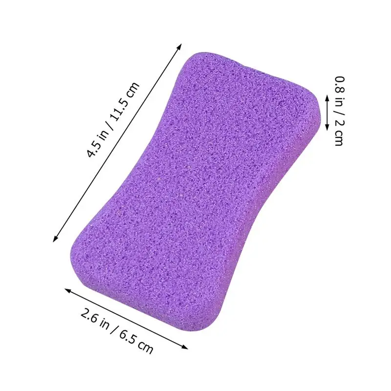 

6 Pcs Durable Portable Comfortable Lightweight Rubbing Stone Cuticle Pedicure Pumice Dead Skin Remover for Men Adults Women