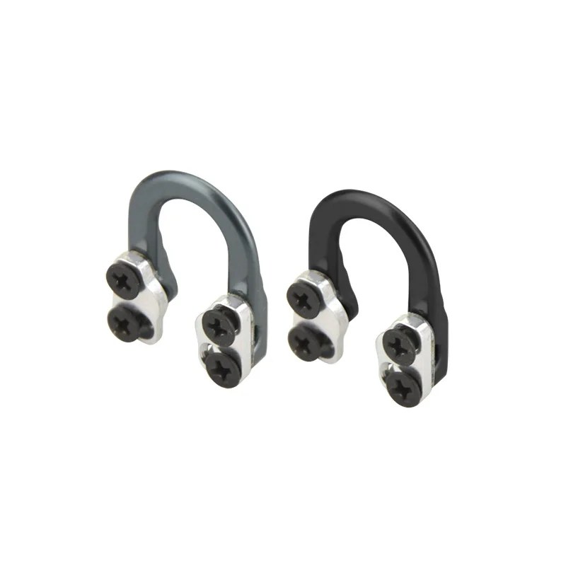 1 шт. металлический D образный кольцо для стрельбы из лука U Nock Bowstring безопасная