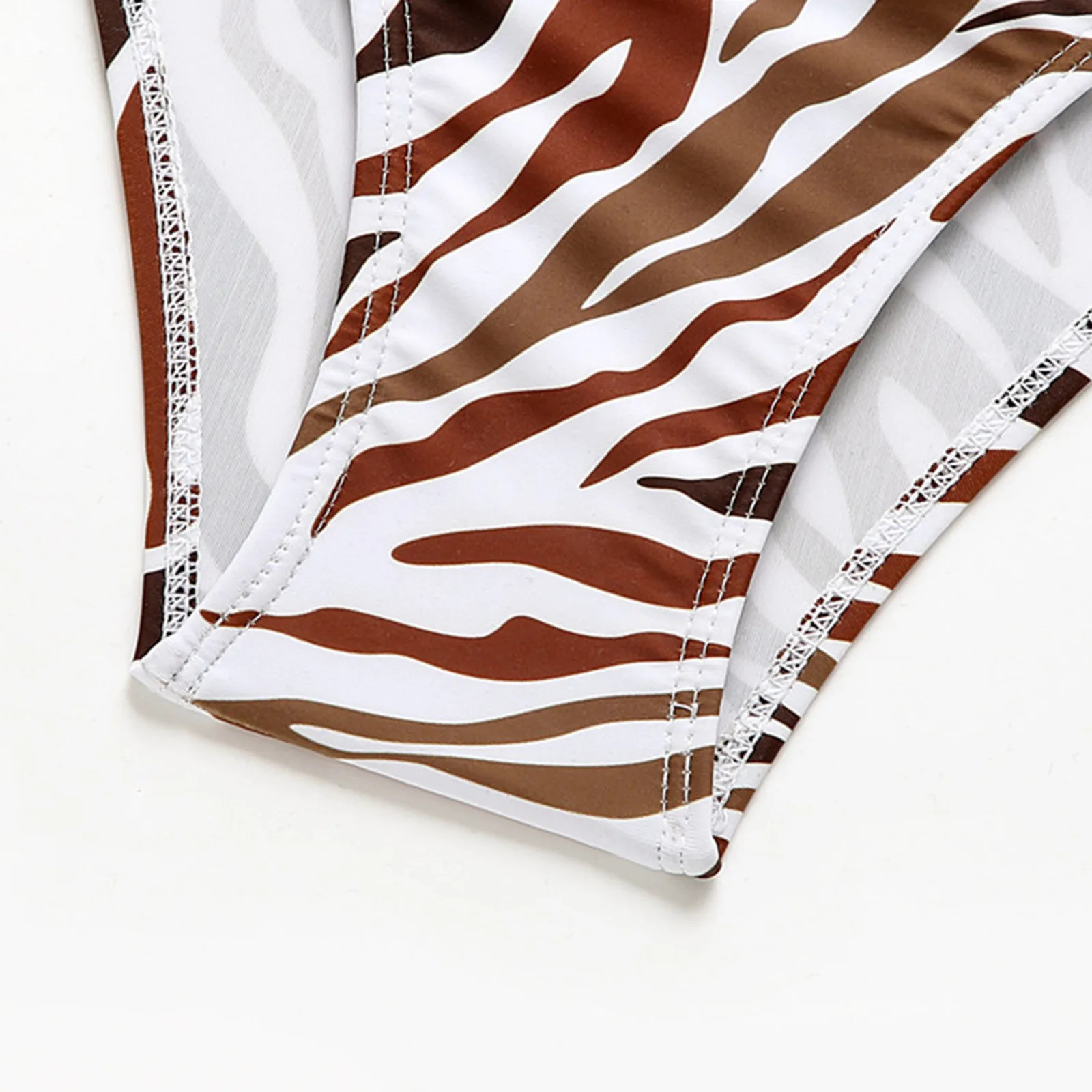 

Swimwear Bikini Two Piece Bathing Swimsuit Bather Striped Print Comfortable Sexy SAGECE Fashion Suit Female Buckle Elastic Fash