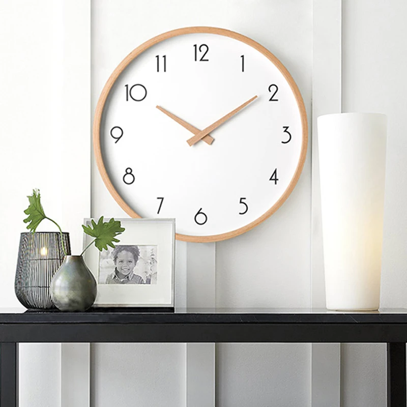 Настенные часы современный дизайн простые белые для кухни гостиной лидер продаж