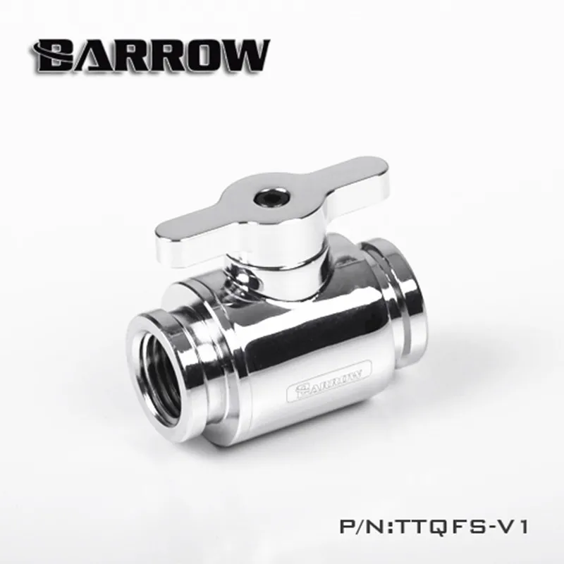 TTQFS V1 Barrow черный/серебристый/белый G1 / 4 мини ручка с двойным внутренним шаровым