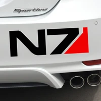 car stickers mass effect n7 creative decoration decals for trunk windshield auto tuning styling vinyls d40