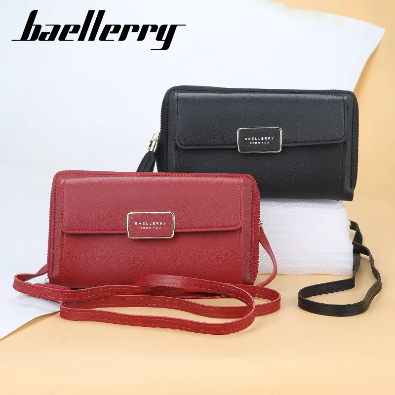Baellerry Wallet Women Bag Zipper Tassel Long Purse Multifunctional Diagonal Mobile Phone Female Good Gift | Багаж и сумки