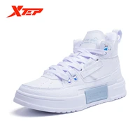 xtep women skateboarding shoes 2021 summer new trend high top casual sneakers outdoor exercise sports shoes 879318310020