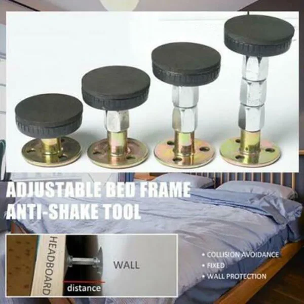 Adjustable Threaded Bed Frame Anti-shake Tool Telescopic Support for Room Wall QP2 | Инструменты