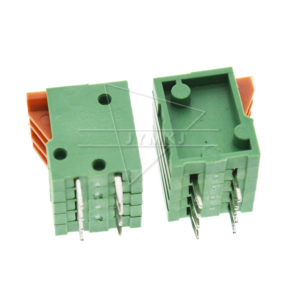 5 шт. KF141R KF141V 2 54 мм шаг PCB прямая ножка соединители 2/3/4/5/6/7/8/9/10P 141V 2.54 пружинная