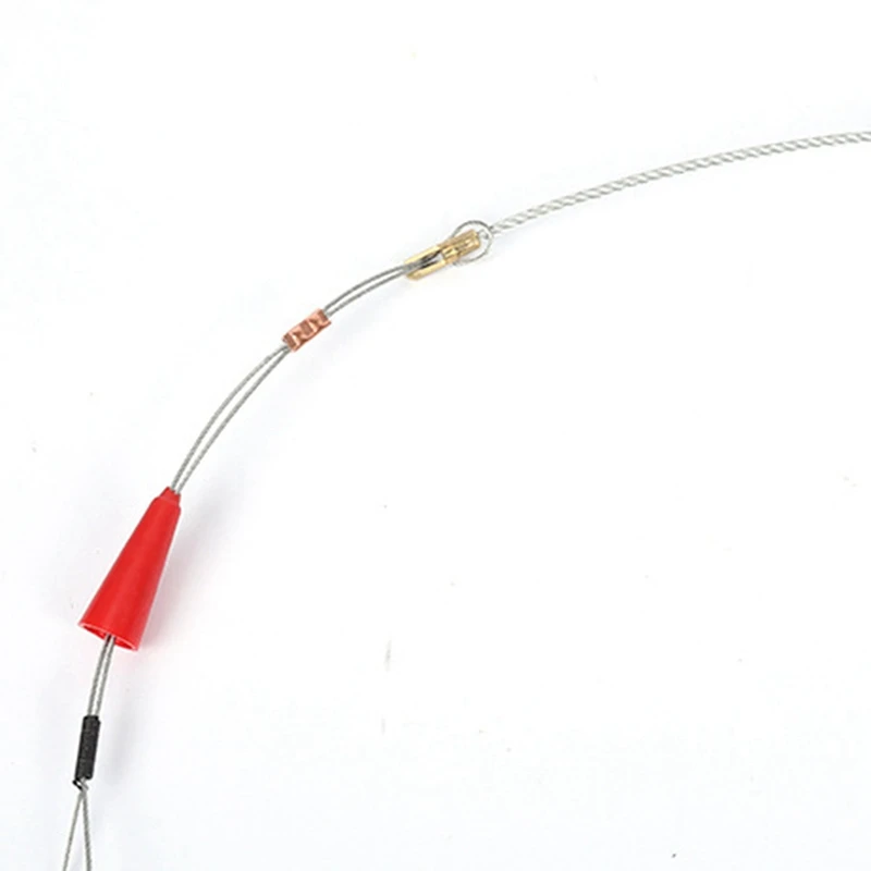 Plastic-Coated Electrician Glass Fiber Fish-Shaped Cable Puller Dark Pipe Threader Through Wall Line | Обустройство дома