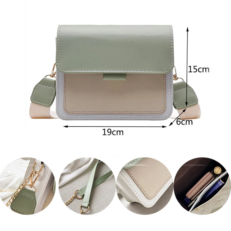 

Mini Leather Crossbody Bags Messenger Bag Lady Over The Shoulder Travel Purses And Flap Handbags Clutches New Woman Fashion Bag