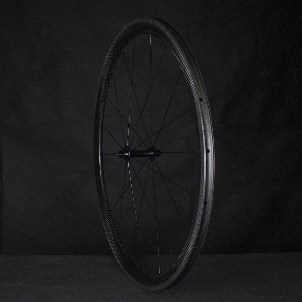 

FIERCE 3K Twill Carbon Wheelset Road Bike 38mm Special Brake Track DT350/DT240 Brake Wheelset V Brake Aero Flat Spokes High end