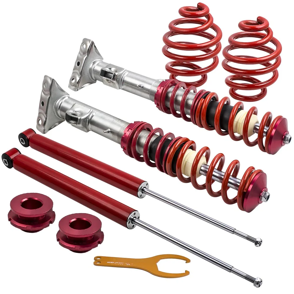 

Амортизаторы для BMW E36, 3 серии, подвеска, катушка, распорка для 318i, 318is, 318ic 323i Saloon, красная Демпферная пластина