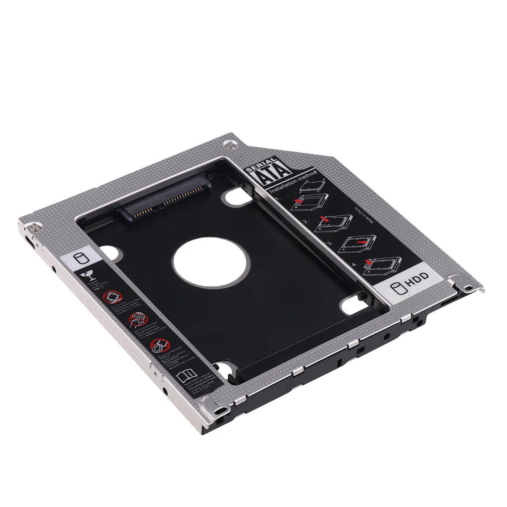 9,5 мм SATA для SATA 2-го жесткого диска HDD Caddy для универсального Apple MacBook Pro