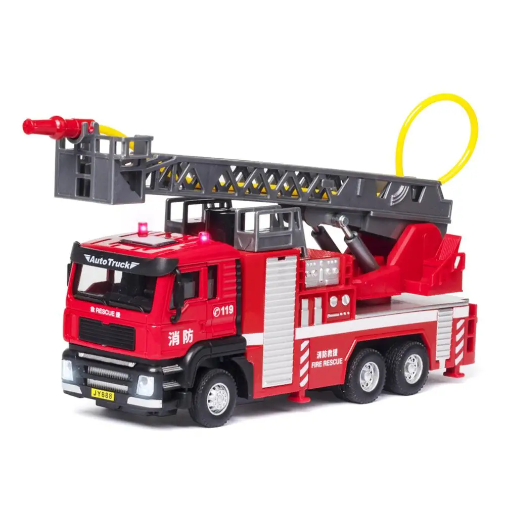 

1:50 модель игрушечного транспортного средства сплав литье под давлением инженерное строительство пожарная машина транспорт скорая помощь ...