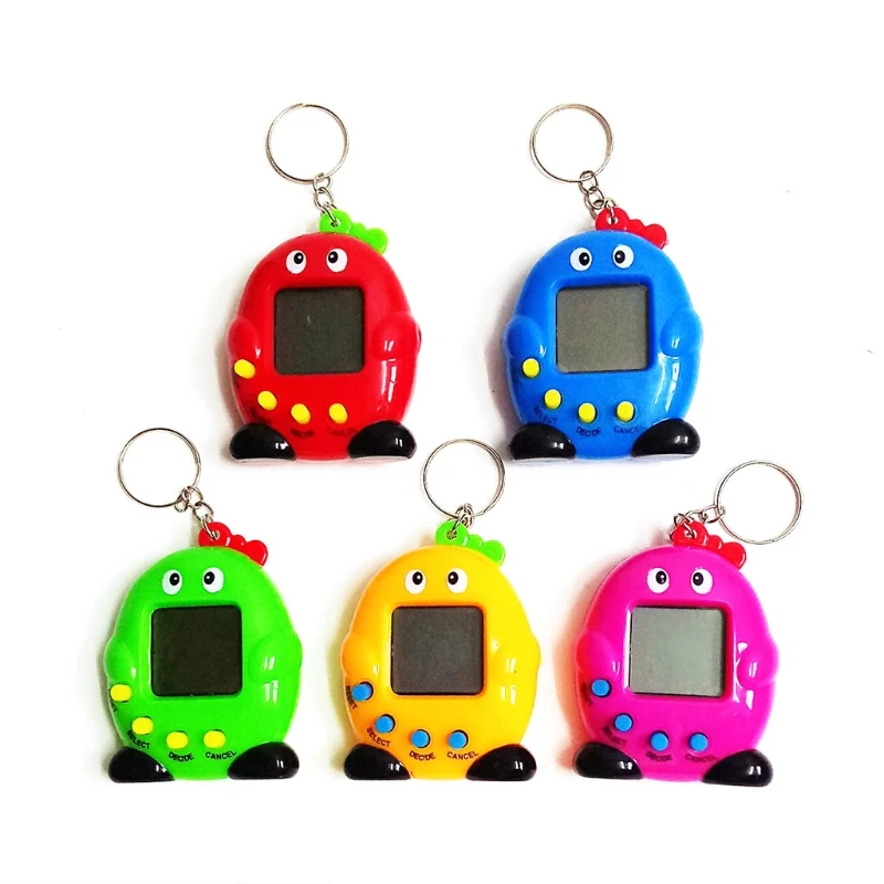 1 шт. милый пингвин lcd Виртуальная Цифровая Pet электронная игровая машина с петлей