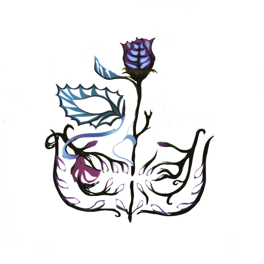 1 шт. 3D Сексуальная временная татуировка краска для лица украшения наклейка