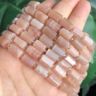 Бусины из натурального камня, граненые, 7x10 мм