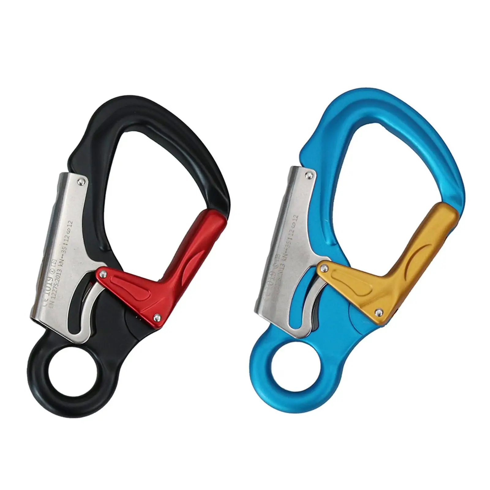 

35KN Auto Locking Clip Heavy Duty Carabiner for Rock Climbing Mountaineering