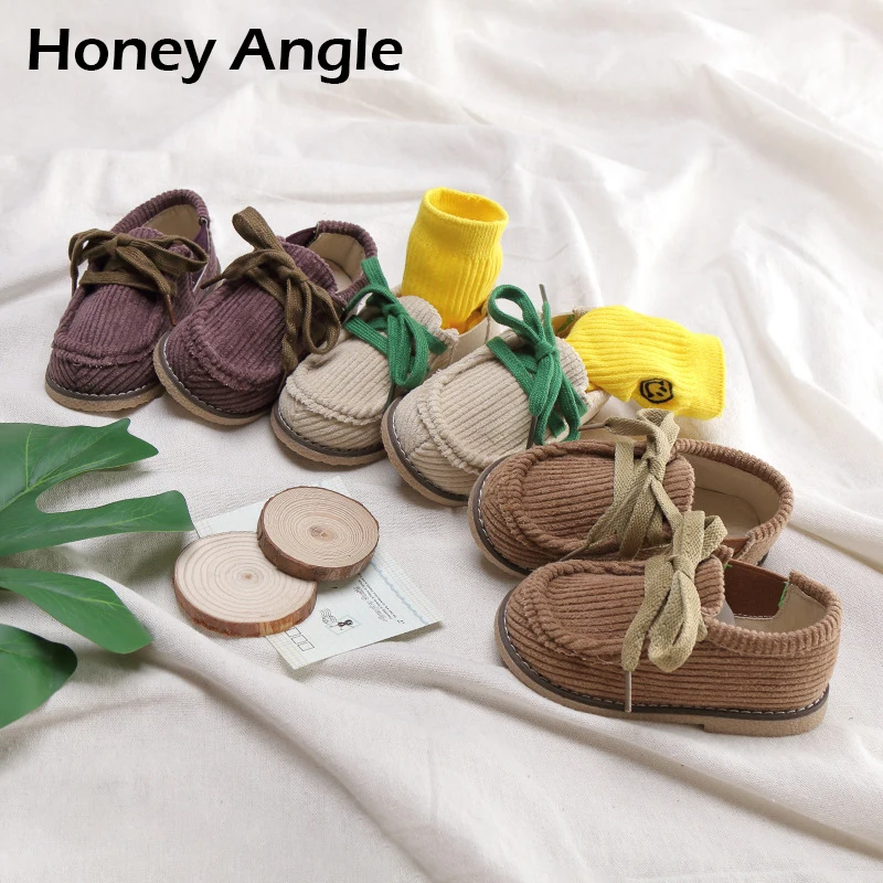 Honey Angle/сезон весна-осень; Новинка; модная повседневная детская обувь для девочек и мальчиков; Корейская версия; мягкая обувь для малышей; детская обувь