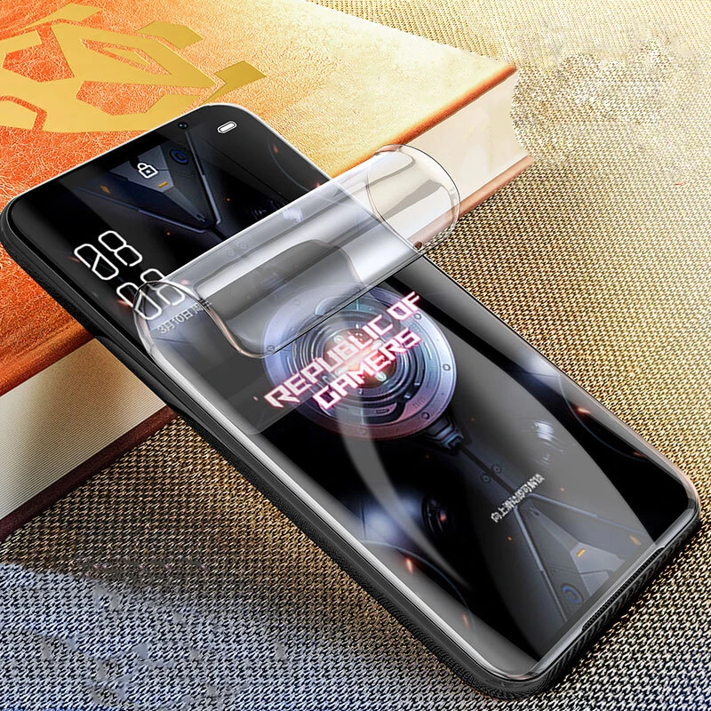 Мягкая Гидрогелевая пленка для ASUS ROG Phone 5 3 2 ZS660KL Защитная экрана из ТПУ Rog Phone2