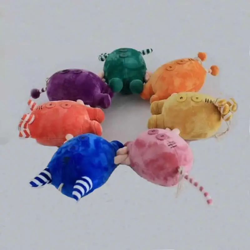35CM Strange Treasure Of Soldiers Plush Doll Oddbods Monster Doll Couple The Gift For Children