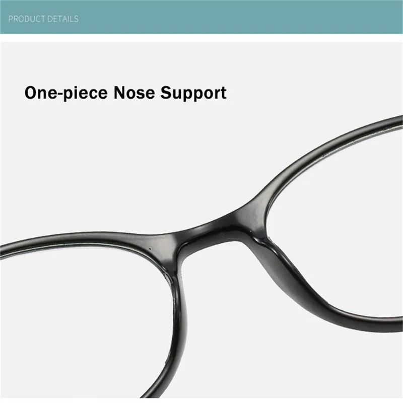 Elbru набора круглых прозрачных ленточек готовой близорукость Glassses Для женщин