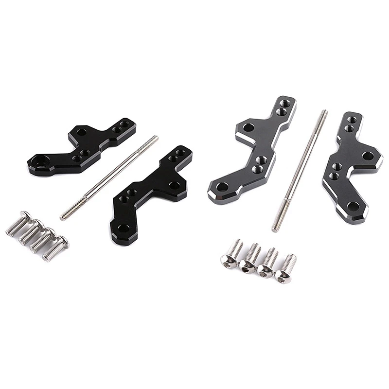 

Motorcycle Aluminum Alloy Accessories Foot Pegs Rear Rearset Base For Kawasaki Ninja 250 300 Zx-300R Z250 Z300