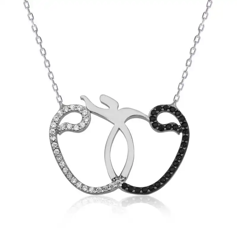 

Real Silver 925 Jewelry Silver Woah Whirling Dervish Lady Necklace
