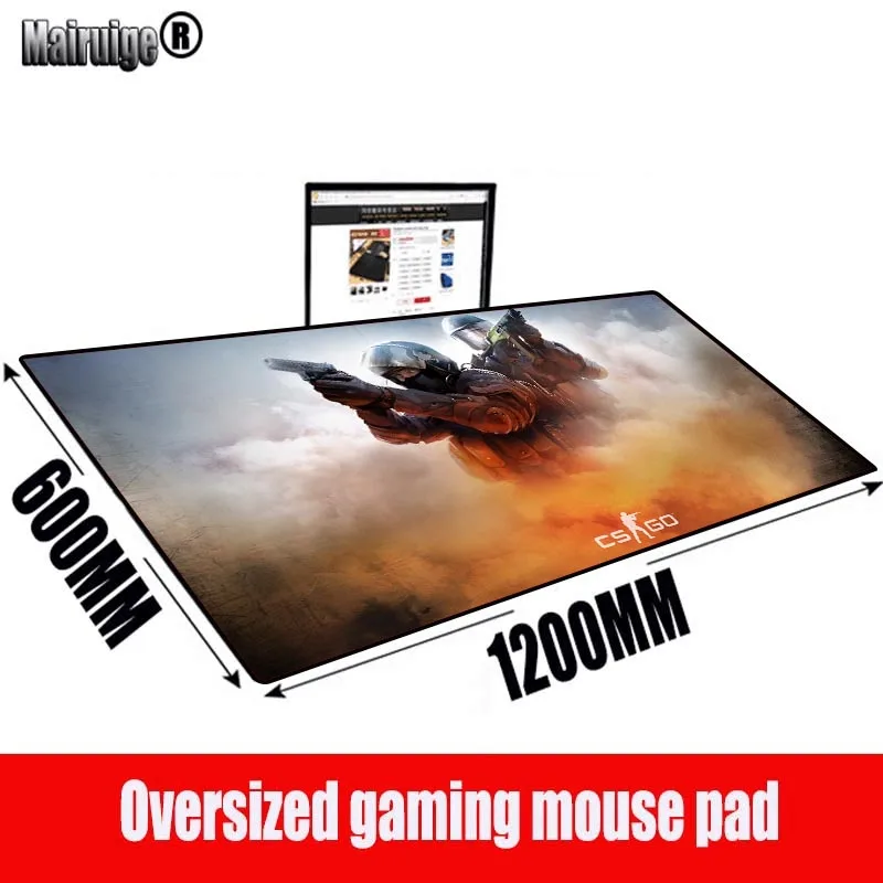 

Большой игровой коврик для мыши MRGBEST, нескользящий коврик для компьютера, офисного стола, резиновая клавиатура, коврики большого размера дл...