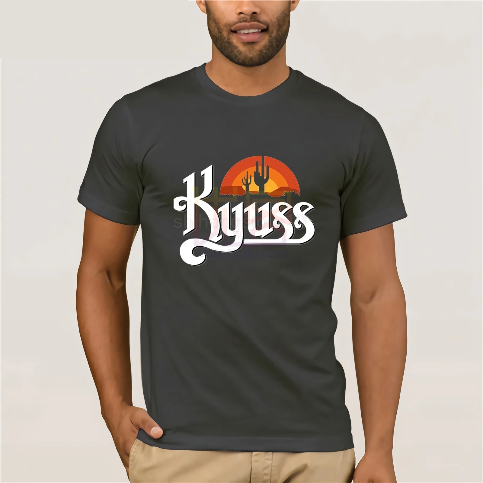 Stoner Rock Southern Bnad футболка Kyuss модные повседневные футболки Летние Homme Camiseta уличная