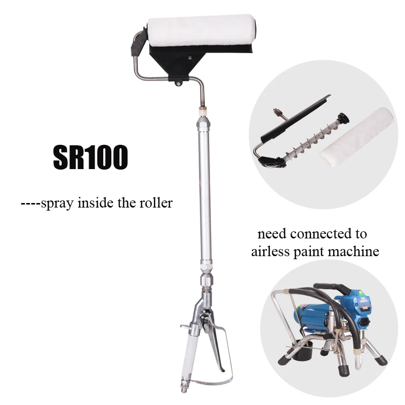 Безвоздушный Краскораспылитель для финишного покрытия инструменты украшения