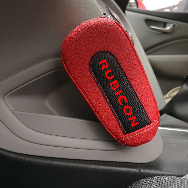 

Pu Leather Knee Pad handrail pad Interior Car Accessories For Jeep Rubicon