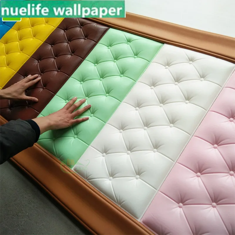 3D наклейки на стену детское изголовье кровати противоударпосылка татами для