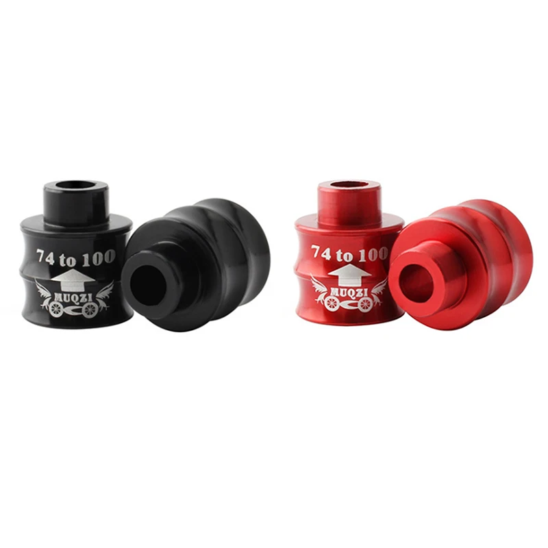 

1 Pair Bicycle Hub Extension Seat 74mm To 100mm Front Fork Hubs Adapter Converter MTB Road Bike Parts Bicycle Hubs