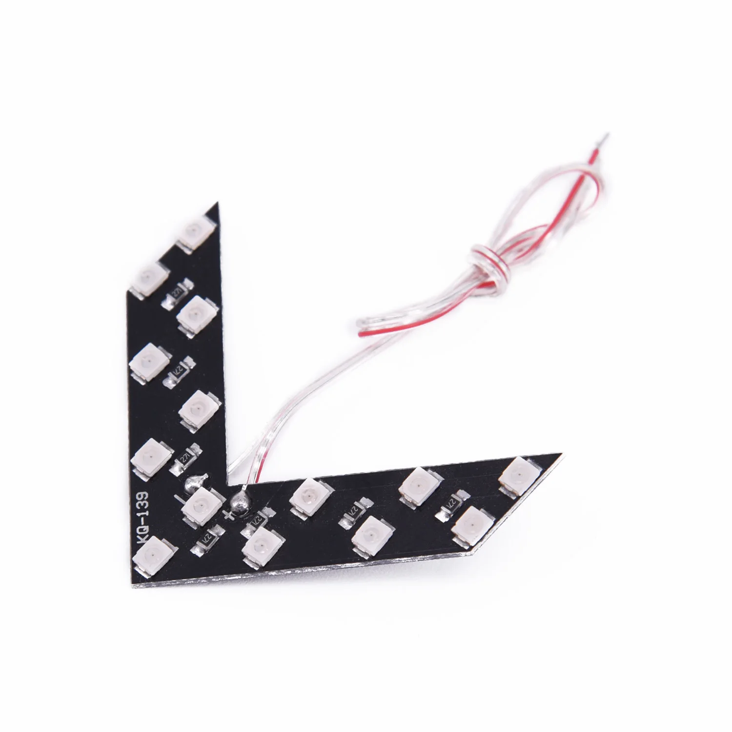 

14 SMD Lamp Panel Rear View Mirror Warning Car Arrow Light Indicator Yellow DC12V 5.5*4cm Truck Motorcycle 2pcs
