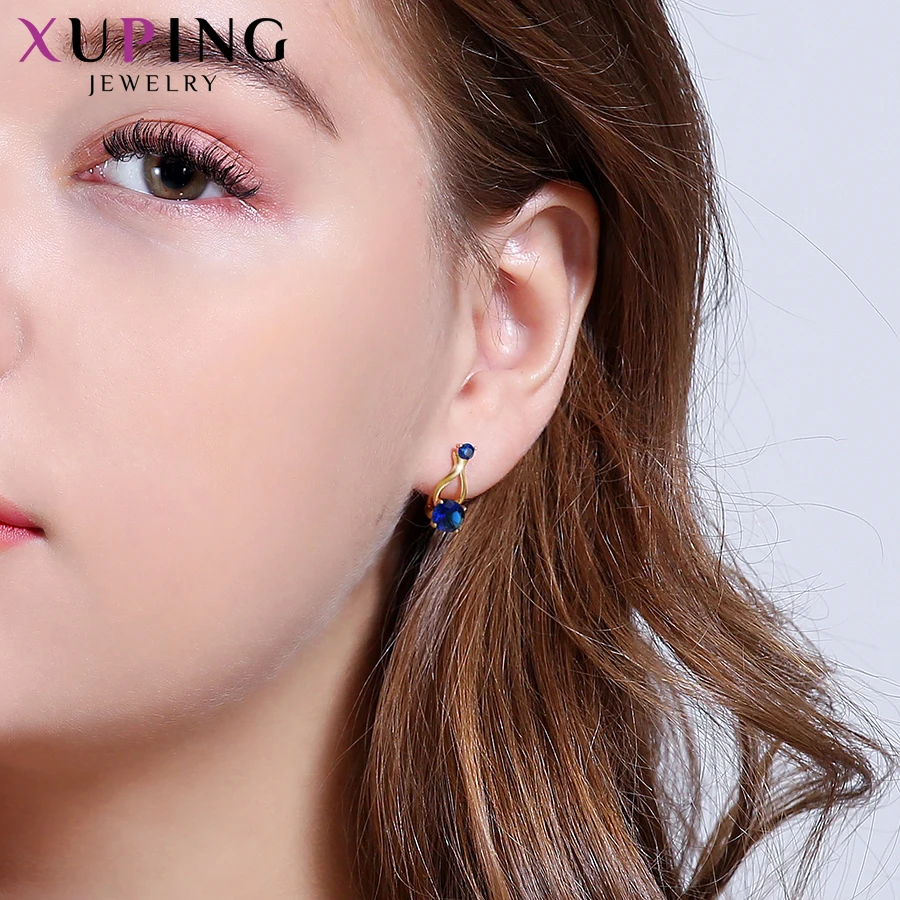 Xuping серьги Специальный дизайн Позолоченные новые ювелирные изделия для женщин Новое поступление высокое качество S29/204-28967