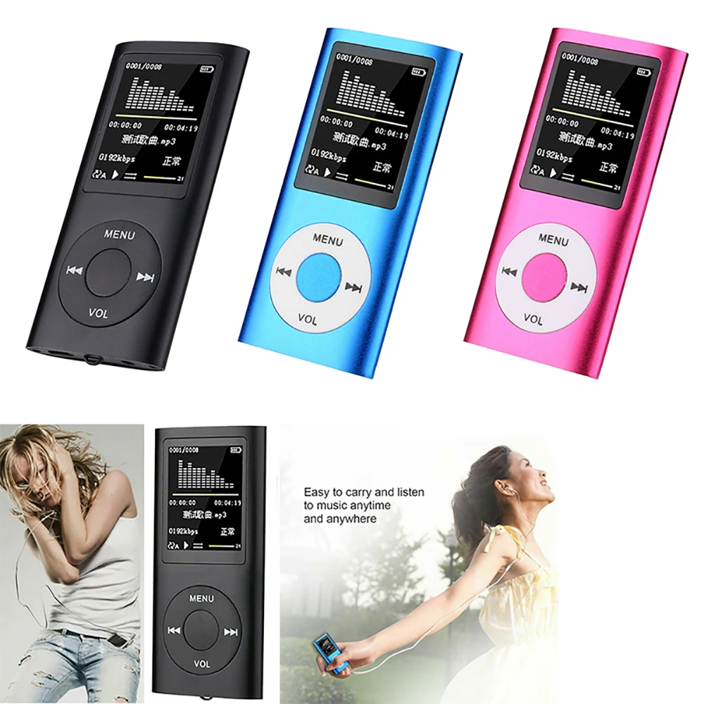 MP4 плеер MP3 цифровой 32 Гб Светодиодный Видео 1 8 дюйма LCD Музыка медиаплеер FM радио