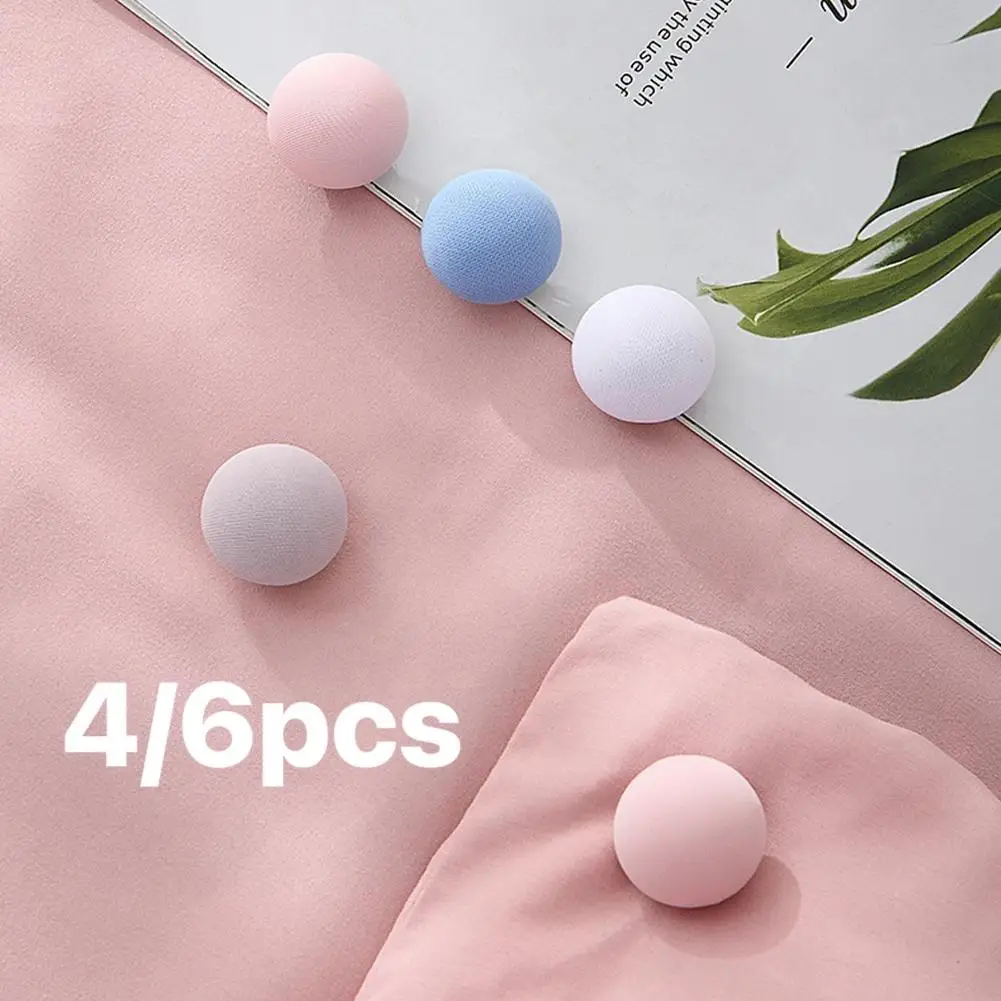 

4/6pcs Blankets Holders Mushroom Quilt Holder Slip-resistant Nordic Clips For Bed Sheet Home One To Unlock Fastener Cli B2d4