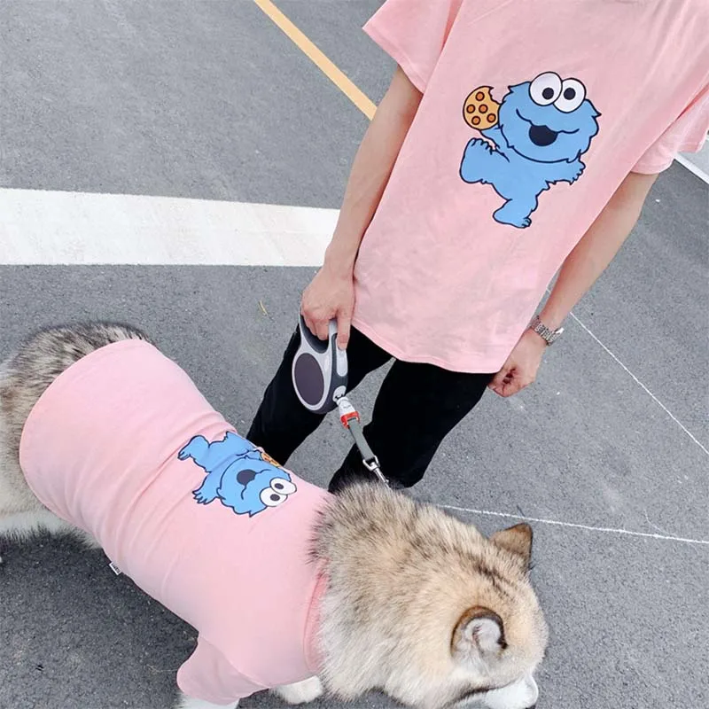 Мультяшная Одежда для собак подходящая питомцев костюм средних и больших