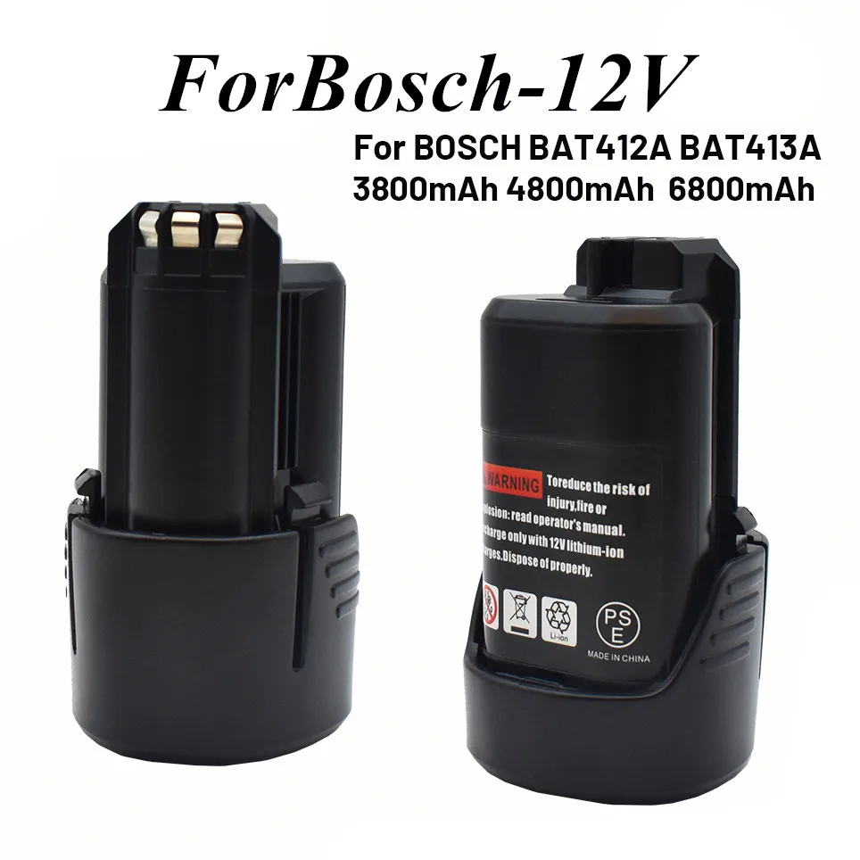 

2021 Bat411 10.8v-12v 3.8Ah Li ion rechargeable battery forBosch bat412a bat413a d-70745gop 2607336013 2607336014 ps20-2 ps40-2