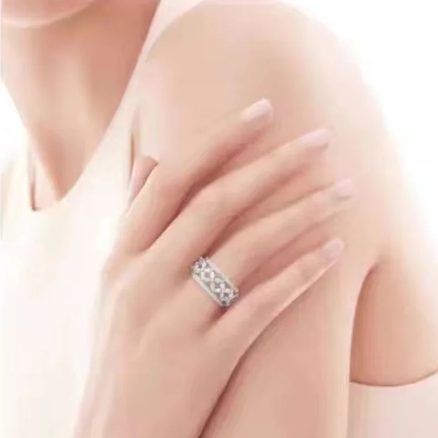 

TR528 ring for women 925 silver design love Wedding Engagement Jewelry