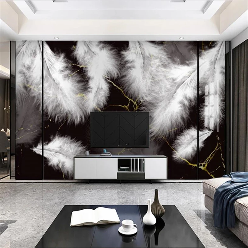 Wellyu индивидуальная Большая фреска современный минималистичный светильник