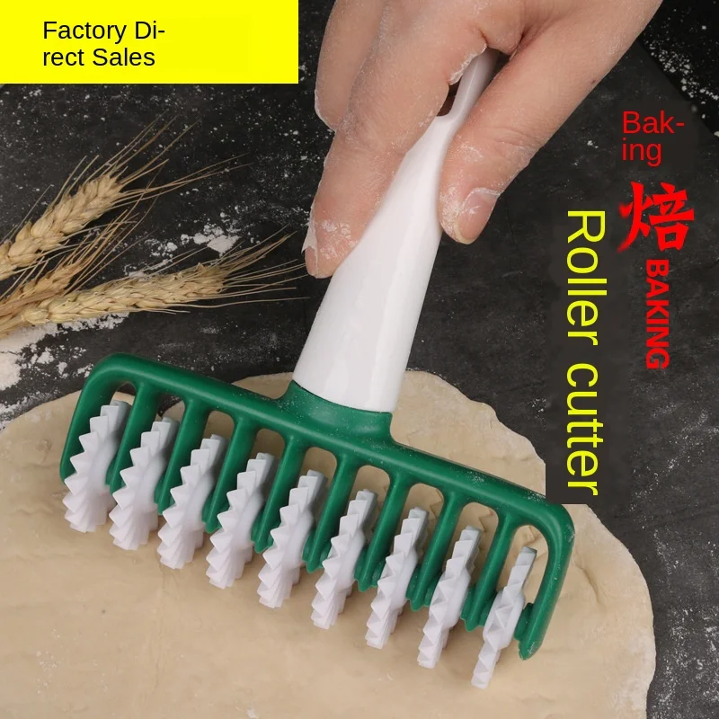 Kitchen Multi-functional Roller Pin Italy Dumpling Wrapper Wonton Biscuit Leather Hob Cookie Cutter Baking Tool | Дом и сад